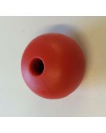 Parrel Bead (Rope Stopper) - 17mm - Red