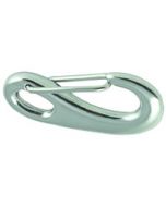 Stainless Steel Snap Hook with Keeper 50mm