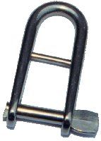 5mm Halyard Key Shackle - Stainless Steel