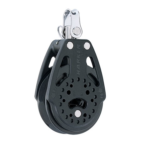 Harken 75mm Carbo Manual Ratchet Block Shackle Head