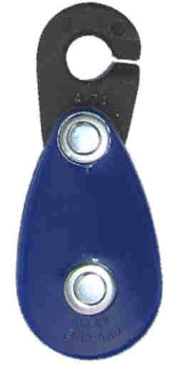 Laser Traveller Block with Clip for Mainsheet