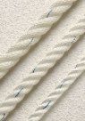 3 Strand Polyester Pre-stretched 3mm White