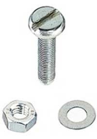 M6 x 75mm Pan Head S/S Machine Screw 2 Pack