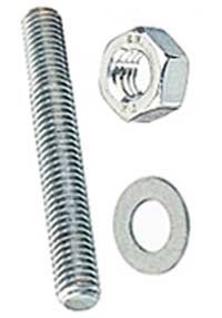 M5 S/S Studding Including Nuts & Washers
