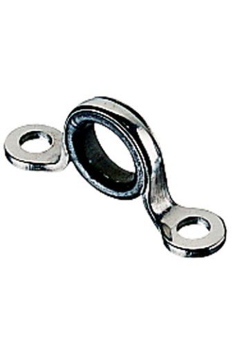Allen Small Forged Stainless Steel Eye Strap - with Ferrule 4mm