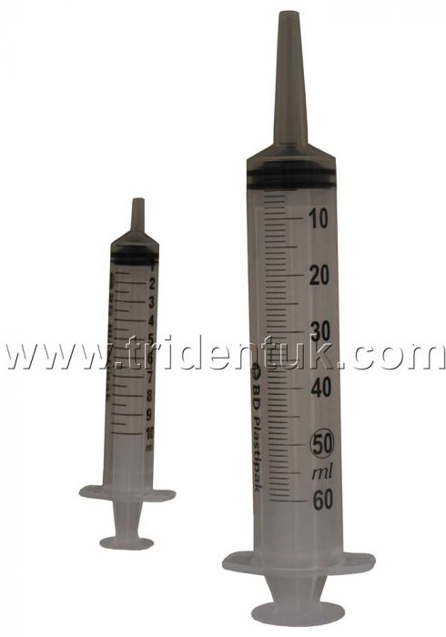 West Syringes 1 x 10ml + 1 x 50ml Pack