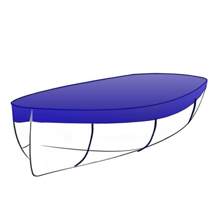 Topaz Uno Boat Cover Top (Mast Down) PVC
