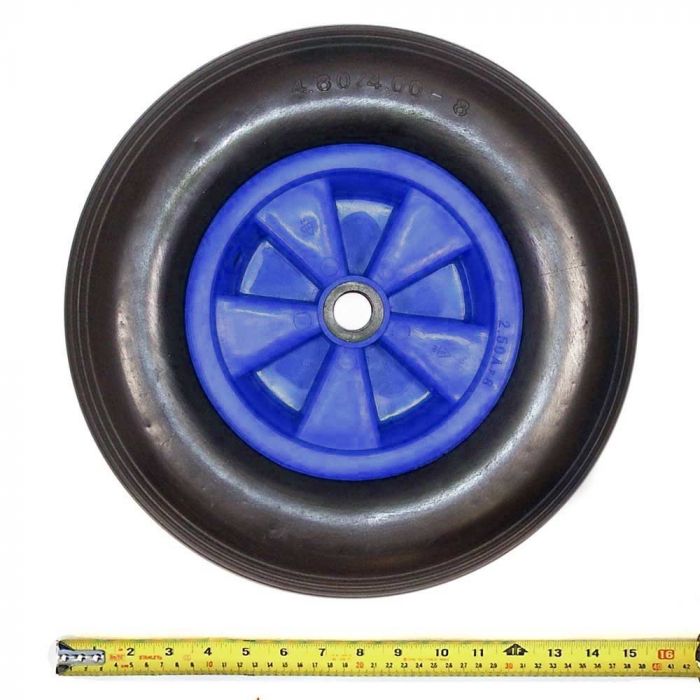 Flat Free Solid Trolley Wheel 16" x 4"