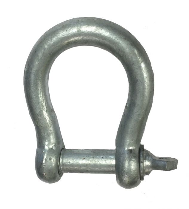 Galvanised Bow Shackle - 5mm (3/16inch)