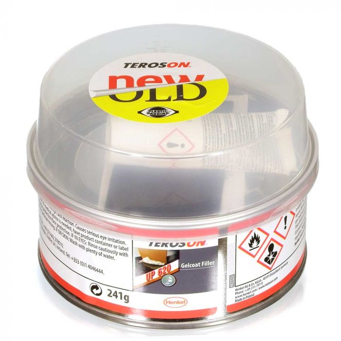 Plastic Padding Gelcoat Filler 180ml Tin