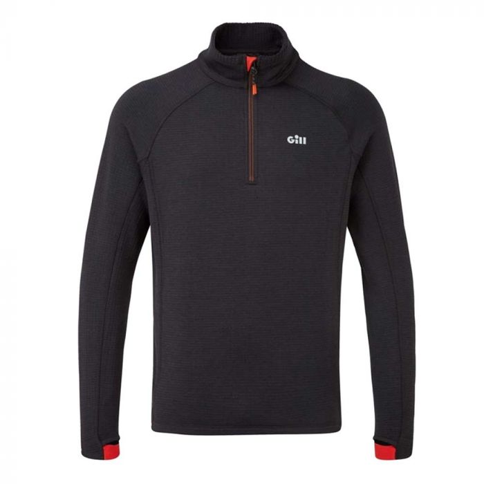Gill OS Thermal Zip Neck Graphite
