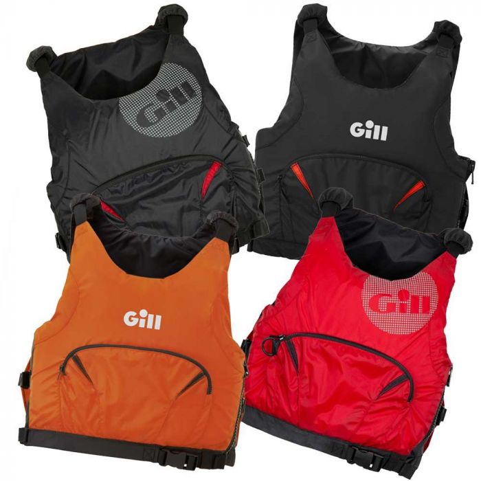 Unisex Gill Pro Racer Kids Youth Junior 50N Kayak Dinghy Sailing PFD Buoyancy Aid for Watersports Black
