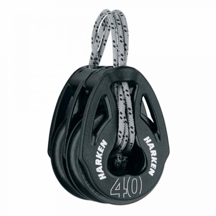 Harken T2 Soft-Attach 40mm Carbo Double Air Block