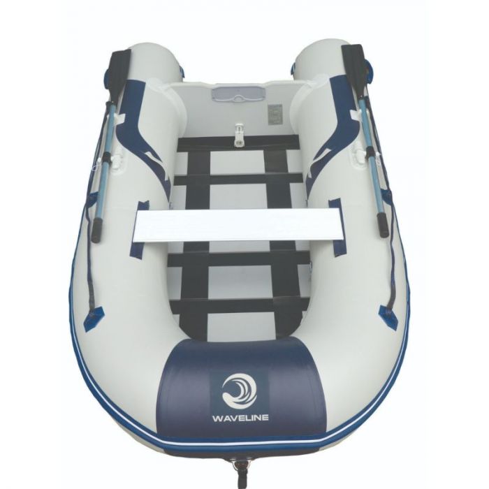 Waveline 2.3M Solid Transom Inflatable Dinghy - Slatted Floor