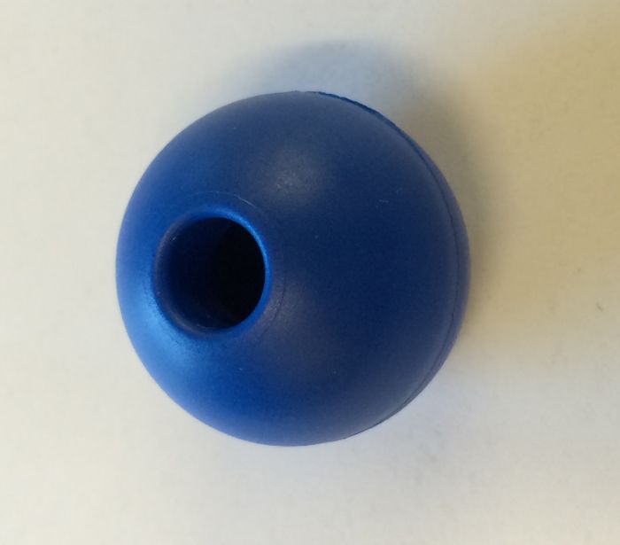 Parrel Bead (Rope Stopper) - 17mm - Blue