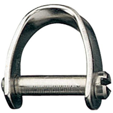 Ronstan D Shackle Wide Base With A Slotted Pin