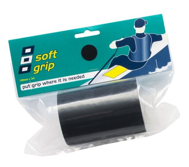 PSP Soft Grip Roll - 100mm x 2m - Black