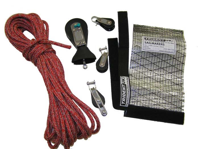 Trident Race Topper Centre Mainsheet Kit