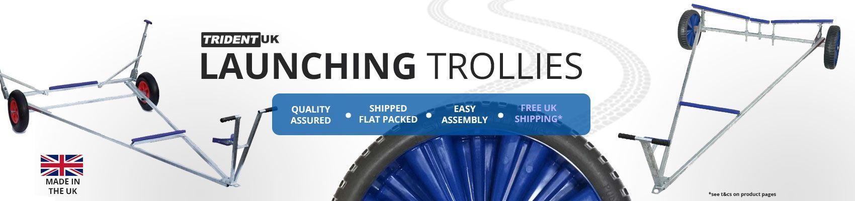 Launching trollies