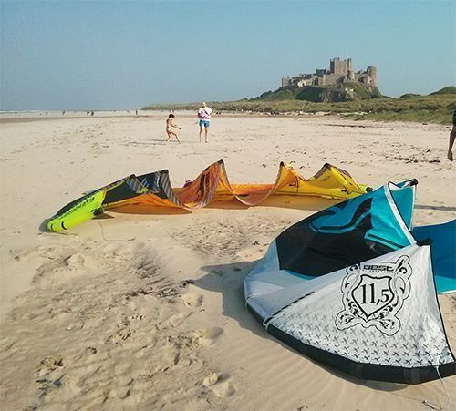 kitesurfing
