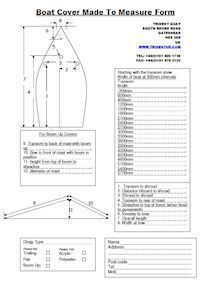 Made To Measure Cover Form